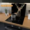 Wallario Herdabdeckplatte aus Glas, Größe 60 x 52 cm Produktbild-Vorschau 3