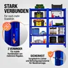 MONZANA® 2X Schwerlastregal 180x90x40cm blau 1750kg 10 Produktbild-Vorschau 4