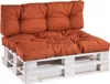 A pallet sofa cushion set on a white background. Produktbild-Vorschau