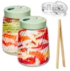 Fermentationsglas-Set 2x 1,4 l mit Luftentlüftung Productafbeelding-voorbeeld