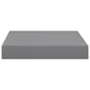 vidaXL Étagère murale flottante Gris 23x23,5x3,8 cm MDF Voir les images du produit 4