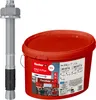 A fischer FAZ II Plus anchor bolt and a red bucket of anchors are shown against a white background. Anteprima dell’immagine prodotto