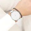 Montre Oozoo blanc en cuir Timepieces femmes Montre à Voir les images du produit 2