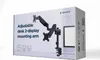 Gembird Doppel Monitorarm 17-32 Zoll, bis 9 kg pro Monitor Produktbild-Vorschau 3