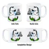Kaffeebecher mit weißes Pferd Motiv und Spruch: Ich hab Produktbild-Vorschau 4