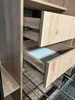 Set 2 šuplíků do skříní o hloubce 60 cm UNIS - bílá Náhled obrázku produktu 2