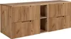 RODAN | Meuble sous lavabo - Marron - 140 cm - 4 Tiroirs Voir les images du produit 1