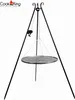 Otočný gril 180 cm - grilovací rošt ze surové oceli 70 cm + Náhled obrázku produktu 2