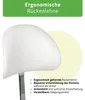 HABYS Ergonomischer Drehhocker Diana mit Rückenlehne | Produktbild-Vorschau 2