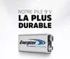 Energizer L522 Blister / Ultimate Litio 9V Anteprima dell’immagine prodotto 6