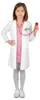Arzt-Kinderkostüm Chefärztin weiss-rosa - 110-122 (4-6 Produktbild-Vorschau 1