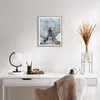 Gerahmtes Poster - Rahmen in heller Eiche - Laterne Meer Produktbild-Vorschau 6