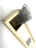 OXNFEIA® Eisspatel 10 Stück mit Holzbox aus Edelstahl  Produktbild-Vorschau 1