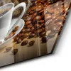 DEQORI Glasbild Echtglas 55x48 cm 'Bildlicher Kaffeegenuss' Produktbild-Vorschau 5