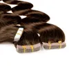 hair2heart Tape Extensions Cheveux humains bouclés - 10 Voir les images du produit 2