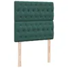 Boxspringbett mit Matratze Dunkelgrün 80x200 cm Samt Produktbild-Vorschau 8