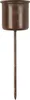 LS-LebenStil Metall Stabkerzenhalter Kupfer Braun 8cm Spieß Produktbild-Vorschau 3