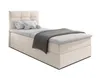AX LIVING Stauraumbett 120x200 cm Bett Beige Geceteni Produktbild-Vorschau 2