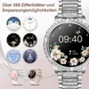 Elegante Smartwatch Damen mit Telefonfunktion 2026 Silber Produktbild-Vorschau 5
