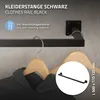 ML-Design obdĺžnikový vešiak na šaty na stenu, 12x90 cm, Náhľad obrázku produktu 2