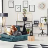 Relaxdays Blumenhocker, Holz, rund, naturbelassen, für Produktbild-Vorschau 3