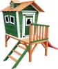 HOME DELUXE Spielhaus auf Stelzen PINO inkl. Rutsche - Grün Produktbild-Vorschau 3