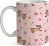 Mr. & Mrs. Panda Tasse Hund Dackel - Rosa - Geschenk, Produktbild-Vorschau 4