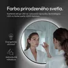 Kúpe??ové zrkadlo okrúhle TALOS black oros Ø 100 cm - Náhľad obrázku produktu 5