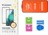 The image shows the packaging of a Wozinsky tempered glass screen protector for a smartphone, along with the screen protector itself and application accessories. Anteprima dell’immagine prodotto