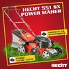 HECHT Rasenmäher Benzin mit Antrieb 551 SX  | 51 cm Produktbild-Vorschau 2