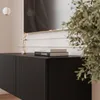 Meuble TV bas Idohome Angel 100 cm noir mat - Meuble TV, Voir les images du produit 6