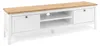 CALICOSY - Meuble TV 2 tiroirs L160 cm -Reproduction Blanc Voir les images du produit 3