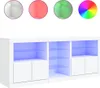 vidaXL Sideboard mit LED-Leuchten Weiß 162x37x67 cm Produktbild-Vorschau 5