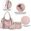 Handtasche 3-Tlg Shopper Schultertasche Geldbörse Damen Produktbild-Vorschau 6