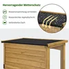 M MCombo Gartenschrank Holz, Gerätehaus Wetterfest Klein, Produktbild-Vorschau 6