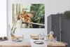 MuchoWow® Poster Eichhörnchen - Fenster - Herbst - Produktbild-Vorschau 3