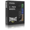 EVERLAST Boxer da Uomo 4 Pezzi Intimo Nero in Cotone con Anteprima dell’immagine prodotto 6