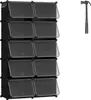 A shoe rack with a hammer. Produktbild-Vorschau