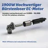 Betonschleifer Winkelschleifer Set max. 1900 W mit Produktbild-Vorschau 2