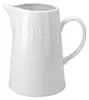 Milchkanne 1 L Porzellan weiß 19 x 9,5cm Getränke servieren Produktbild-Vorschau 2
