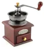 Kaffeemühle manuell Retro-Stil Keramikmahlwerk für Produktbild-Vorschau 1