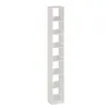 KOMTO Bücherregal Weiß – Schmales Regal 20 cm Breit mit 3 Produktbild-Vorschau 1