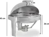 Repas Acier inoxydable Chafing Dish, 6 litres, rond, Voir les images du produit 2