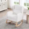Sweiko 049B Houpací křeslo, kojící křeslo, lounge křeslo s Náhled obrázku produktu 9
