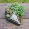Große Herz Pflanzschale Vintage schwarz 26 x 24 cm Produktbild-Vorschau 8