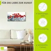ARTland Leinwandbild Roter Mohn im Feld Größe: 100x50 cm Produktbild-Vorschau 2