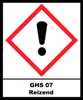 A GHS hazard symbol with an exclamation mark inside a red diamond, indicating a warning. Below the symbol are the words "GHS 07" and "Reizend". Produktbild-Vorschau