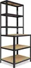 shelfplaza BLACK 190x80x60 cm Werkbank Regal in schwarz mit Produktbild-Vorschau 1