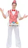 Costume da gelataio per uomo costume di carnevale colorato Anteprima dell’immagine prodotto 2
