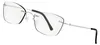 LEXXOO - Rahmenloses 3 Pack Lesebrille in Schwarz-Weiss Produktbild-Vorschau 2